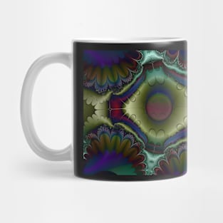 Fractal E-Z Button Mug